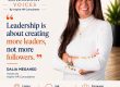 Portrait of Dalia Megahed from Aspire HR Consultants with the quote: 'Leadership is about creating more leaders, not more followers.'